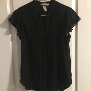 Black Silk Blouse